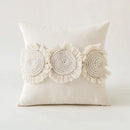 GobekUsa Ivory Pompom Tassel Pillow Cover 45x45cm/30x50cm Home Decor Sofa Seasonable