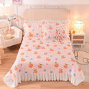 GobekUsa Chiffon Quilted Bed Spread Set - Queen Size Cotton Bedspread Cover