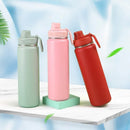 GobekUsa 750ml Stainless Steel Insulated Sports Water Bottle Vacuum Thermos