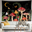 GobekUsa Butterfly Mushroom Tapestry Wall Hanging - Psychedelic Bohemian Home Decor