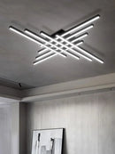 GobekUsa Linear LED Ceiling Lamp for Living Room Bedroom Lighting Fixtures