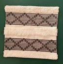 GobekUsa Geometric Tufted Tassel Cushion Cover Cotton Canvas Fall Pillow Cover