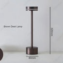 GobekUsa LED Touch Table Lamp: Rechargeable Three-tone Lighting for Living Room, Bedroom, Study.