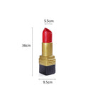 GobekUsa Lipstick Vase: Resin Cartoon Ornament for Room Decoration and Floral Arrangement