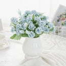 GobekUsa Hydrangea Bouquet Artificial Flowers Home Decor Wedding Floral Arrangement Bouquet