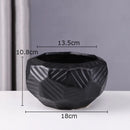 GobekUsa Ceramic Vase Modern Decor Ornaments Pot Plants Flower Arrangement Ornamental Decor vase