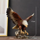 GobekUsa Dapeng Eagle Wings Resin Art Statue Ornament for Home and Office Decor