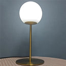 GobekUsa Glass Ball LED Table Lamp Simple Nordic Design Elegant Bedroom Decor