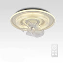 GobekUsa Dimmable LED Fan Lights Ceiling Lamp with Remote Control for Bedroom Living Room