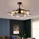 GobekUsa Kids Bedroom Ceiling Fan with Remote Control & LED Light