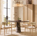 GobekUsa Lattice Glass LED Chandelier for Bedroom, Dining Room - Modern Pendant Light Fixtures