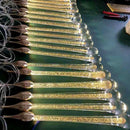 GobekUsa Crystal Water Drop Chandeliers: Modern Luxury LED Lighting for Bedroom, Bar & Decor