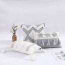 GobekUsa Boho Morocco Tufted Tassel Cushion Cover for Modern Home Decor