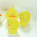 GobekUsa Chick Doll Figurines Miniature Fairy House Decor Hen Luminous Animals Statue