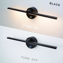 GobekUsa Linear LED Vanity Wall Light with Switch, 300° Rotation, 41CM - Nordic Minimalist Style