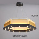 GobekUsa LED Chandelier: Postmodern Art Lamp for Designer Living Room, Bar, Restaurant.