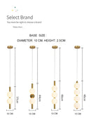 Nordic Gold 4-Globe Metal Pendant Light