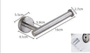 GobekUsa Brushed Gold Stainless Steel Toilet Paper Holder Kitchen Bathroom Tissue Rack Stand
