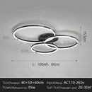 GobekUsa LED Chandelier Modern Style Ceiling Lamp Bedroom Dining Room Light