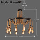 GobekUsa Industrial Rustic Pendant Lights Indoor Lamp for Living Dining Room Home Décor