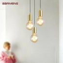 GobekUsa Gold Modern Chandeliers E27 LED Lights for Home Decoration