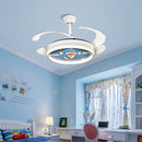 GobekUsa Dimmable Smart Home LED Ceiling Fan Light with Remote Control