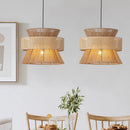 GobekUsa Handmade Hemp Rope Chandelier Pendant Light for Restaurant and Cafe