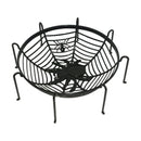 GobekUsa Halloween Skull Spider Tray Snack Storage Plate Fruit Basket Candy Box