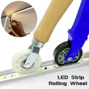 GobekUsa LED Strip Light Installation Tool for Rubber Wheel Handle Roller & Aluminum Profile