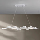 Vintage Resin Leaf Pendant Light With Iron Finish