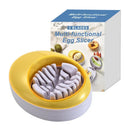 GobekUsa Egg Cutter Slicer Easy Slice Kitchen Tool Fruit Slices Purple Clean