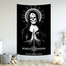 GobekUsa Baphomet Poster Tapestry Satanist Home Room Decor