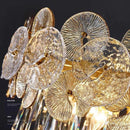 GobekUsa Crystal Lotus Chandelier: Nordic Luxury for Home Decor, Restaurant, Hotel & Bedroom