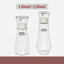 GobekUsa Glass Seasoning Bottle Set for Cooking: Oil, Vinegar, Soy Sauce, Barbecue Spray
