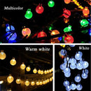 GobekUsa Crystal Fairy Solar String Lights - 8 Modes Waterproof Outdoor Patio Decor