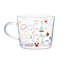 GobekUsa 500ml Glass Mug with Handle and Scale for Breakfast Milk at Home or Office