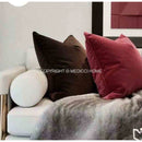 GobekUsa Luxe Italy Velvet Pillowslip, High-Grade Cushion Case for Living Room Sofa
