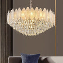 GobekUsa Crystal Chandelier: Modern Elegance for Living Room, Bedroom - High-End Luxury Lighting