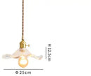 GobekUsa Blue Glass Pendant Lights for Bedroom Dinning Living Room