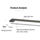GobekUsa Linear LED Wall Lamp - Modern Nordic Style Home Decor Lighting