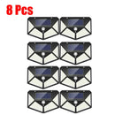 GobekUsa 100LED Solar Powered Outdoor Wall Lamp with PIR Motion Sensor