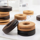 GobekUsa Black Walnut Donuts Bag Clip: Wooden Sealing Clips for Stylish Kitchen Organization