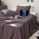 GobekUsa Luxe Cotton Satin Stripe Bed Sheet Set with 2 Pillowcase