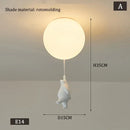 GobekUsa Kids Bear LED Ceiling Light - Designer Bedroom Pendant Lamp
