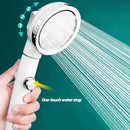 GobekUsa 3-Mode High Pressure Shower Head with Hose - Water Saving Nozzle