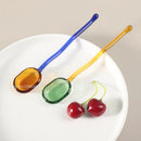 GobekUsa Glass Dessert Spoon Set