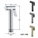 GobekUsa Brass Bidet Shower Head with Double Outlet Angle Valve