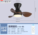 GobekUsa Low Floor DC Motor Ceiling Fan with Remote Control, 32W, Modern Black White, 220V 110V