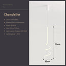 GobekUsa LED Pendant Lamp: Stylish Nordic Design for Bedroom, Living Room, and Indoor Spaces