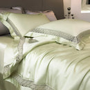 GobekUsa Eucalyptus Fiber Summer Quilt Bedding Set with Wide Edge & Silky Cool Feel